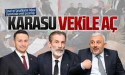 Karasu milletvekiline aç