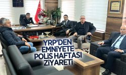 YRP’DEN emniyete Polis Haftası ziyareti
