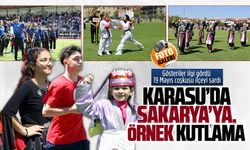 Karasu'da 19 Mayıs ruhuna yakışan kutlama