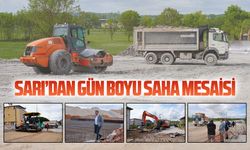 Başkan İshak Sarı sahada