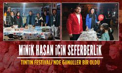 DMD hastası Hasan Erdoğan’ın gönüllüleri festivalde stant kurdu