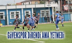 Güvenspor direndi ama yetmedi