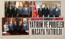 Karasu heyetinden Ankara’da yatırım ve proje temasları