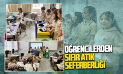 Öğrencilerden büyük farkındalık: Aziziye İlkokulu’nda sıfır atık seferberliği
