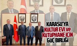 Karasu’ya kültür evi ve kütüphane için Ankara çıkarması