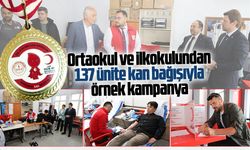 FSM Ortaokulu ve İlkokulu’nda hayat kurtaran kan bağışı kampanyası