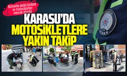 Karasu’da motosiklet sürücülerine yönelik kapsamlı uygulama gerçekleştirildi