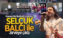 Karasu’da festival coşkusu Selçuk Balcı ile zirveye çıktı