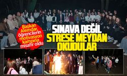 Başkan Alemdar, ŞÜİAAL öğrencilerinin motivasyon kampına misafir oldu