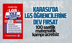 Karasu’da LGS öğrencilerine dev fırsat