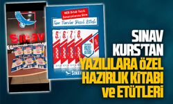 Sınav Kurs’tan yazılılara özel hazırlık kitabı ve etütleri