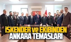 İskender ve Sakarya ekibinden Ankara temasları