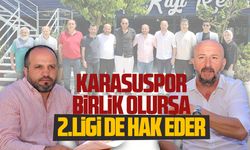 Gençbay: Karasuspor birlik olursa 2.ligi de hak eder