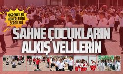 İnönü İlkokulu’nda öğrencilerin gösterileri alkış aldı