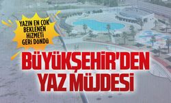 Büyükşehir'den kadınlara ücretsiz plaj hizmeti