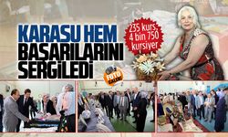 Karasu HEM’in el emeği ürünleri görücüye çıktı