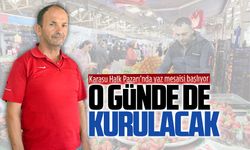 Karasu Halk Pazarı’nda yaz mesaisi başlıyor
