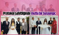 Hacire ve Hüseyin evliler kervanına katıldı