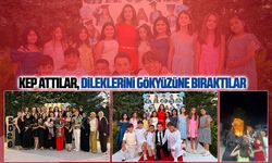 Özşen Koleji 4/A sınıfı öğrencileri mezuniyet heyecanı yaşadı