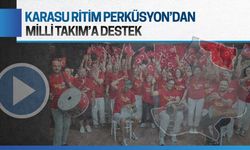 Karasu Ritim Perküsyon’dan, A Milli Takım’a destek
