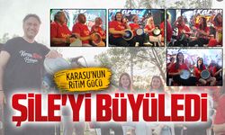 Şile'yi Karasu'nun ritim grubu salladı