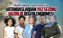 Vatandaşlardan yaz sezonu hazırlık değerlendirmesi