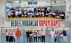 Dartta şampiyonlar ödüllerini aldı