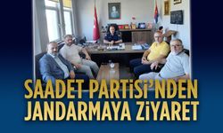 Saadet Partisi’nden jandarmaya kutlama ziyareti