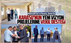 Milletvekilleri Ali İnci ve Ertuğrul Kocacık, Karasu’da projeleri inceledi