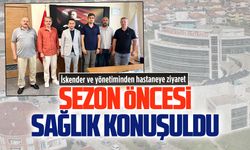İskender ve yönetiminden Karasu Devlet Hastanesi’ne ziyaret