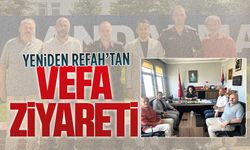 Yeniden Refah’tan Jandarma’ya kuruluş yıl dönümü ziyareti