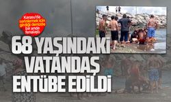 Karasu’da denizde rahatsızlanan vatandaş hastaneye sevk edildi