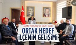 Anahtar Parti İlçe Teşkilatı, Karasu Kaymakamı Arslan’ı ziyaret etti