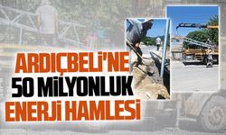 Ardıçbeli'nde elektrik altyapısı sil baştan yenileniyor