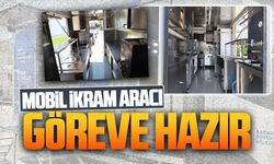 Büyükşehir'in mobil mutfağı göreve hazır