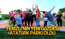 Ferizli'nin yeni gözdesi Atatürk Parkı oldu