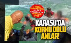 Dalgalara kapılan 15 yaşındaki genç kızın imdadına cankurtaran ekipleri yetişti