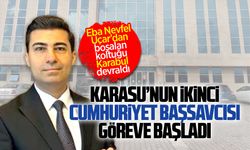 Karasu Cumhuriyet Başsavcı Erkan Karabul, resmen göreve başladı