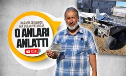 Karasu sahilinde İHA bulan vatandaş, o anları anlattı