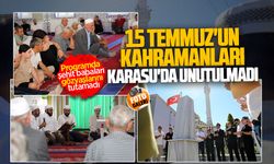 Karasu'da 15 Temmuz Şehitleri dualarla anıldı
