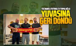 Karasuspor, Fiket Topaloğlu ile yeniden anlaştı