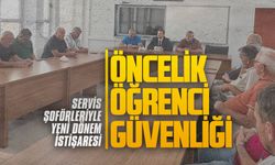 Müdür Furkan Enşici, yeni dönem öncesi servis şoförleriyle toplantı yaptı