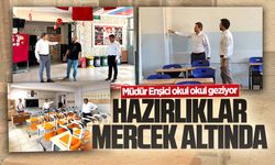 Müdür Furkan Enşici Karasu'da tek tek okulları geziyor