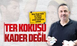 Aktar Özgür Batur ter kokusu için doğal çözüm önerilerini açıkladı