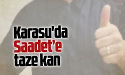 Saadet Karasu’ya genç üyelere rozet takıldı