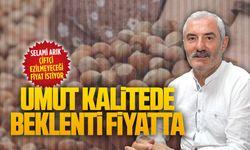 Karasu Ziraat Odası Başkanı Arık: Üretici adil fındık fiyatı bekliyor