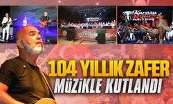 Karasu’da Zafer Bayramı’na özel konser düzenlendi