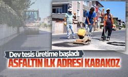 Karasu’da Asfalt Plenti Tesisi üretime başladı