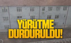 İnönü İlkokulu için yürütme durduruldu