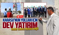 Kuzey bölgesine hizmet edecek olan Karasu Belediyesi Asfalt Plenti Tesisi açıldı